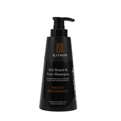 2in1 Beard and Face Shampoo 200ml with Biotin, Keratin & Provitamin B5